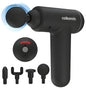 Massager Gun For Full Body Massager [4 Headsl] 6 Speed Mode Massager for Full Body Pain Relief, Muscle Relaxation of Neck, Shoulder, Back, Foot for Men & Women, Black.