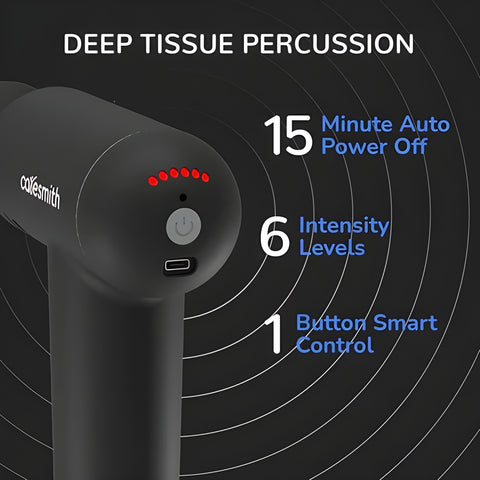 Massager Gun For Full Body Massager [4 Headsl] 6 Speed Mode Massager for Full Body Pain Relief, Muscle Relaxation of Neck, Shoulder, Back, Foot for Men & Women, Black.